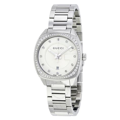 ladies gucci watch diamond dial